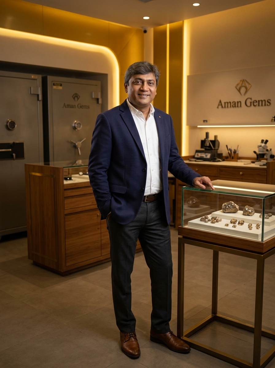 Mr. Alpesh Jhaveri — Master Diamantaire & Founder